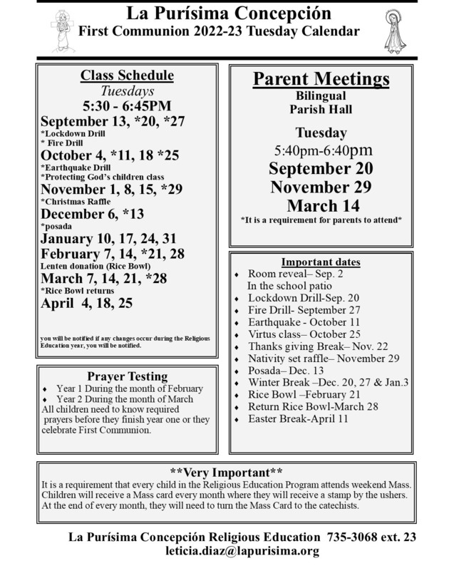 La Purisima Concepcion Catholic Church Lompoc, CA